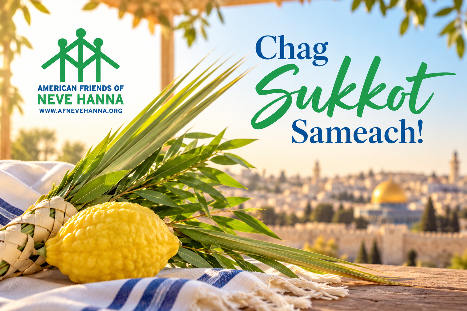 Chag Sukkot Sameach! We celebrate the joy of gathering together!