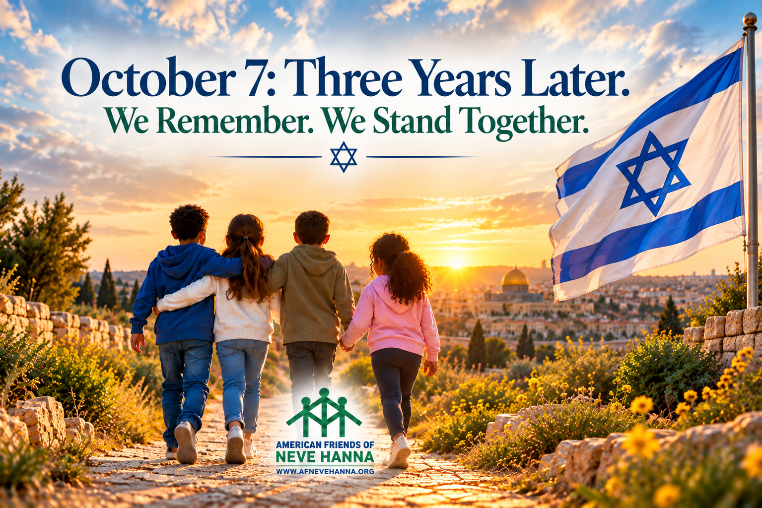October 7: Three Years Later — We Remember. We Stand Together.
